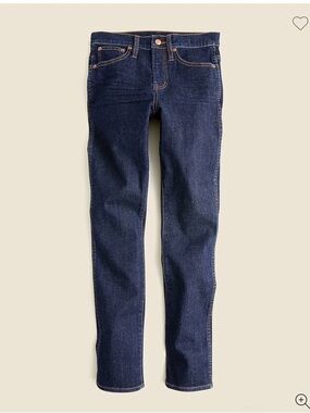 J. Crew Vintage Slim Straight Jean size 28 PETITE. Cropped & skinny